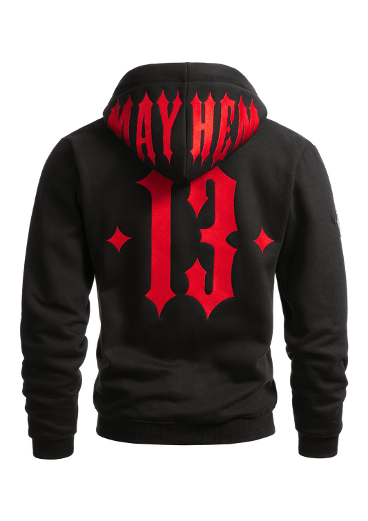 Hoodie Jacke Mayhem Classic S/R MK3 - MEN OF MAYHEM - ALAIKO - EXCHANGES - MM - M - 1080 - HJ - SR - MK3 - Bestseller - black