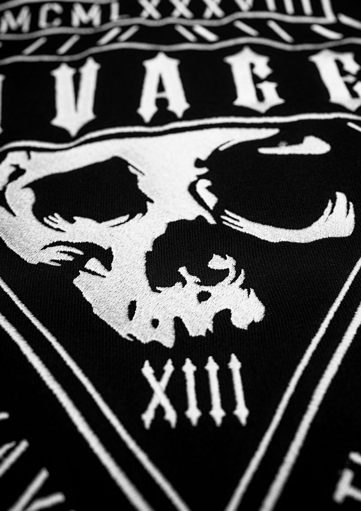 Hoodie Jacke Savages S/W - MEN OF MAYHEM - ALAIKO - EXCHANGES - MM - M - 1080 - HJ - SV - SW - black - Hoody Jacken