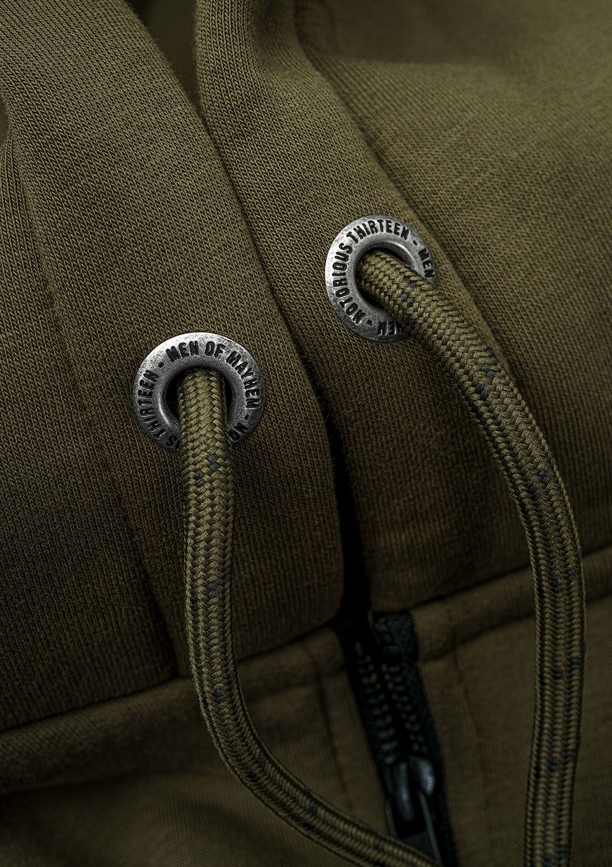 Hoody Jacke Original Khaki - MEN OF MAYHEM - ALAIKO - EXCHANGES - MM - M - 1080 - HJO - KK - Hoody Jacke Original - Hoody Jacken