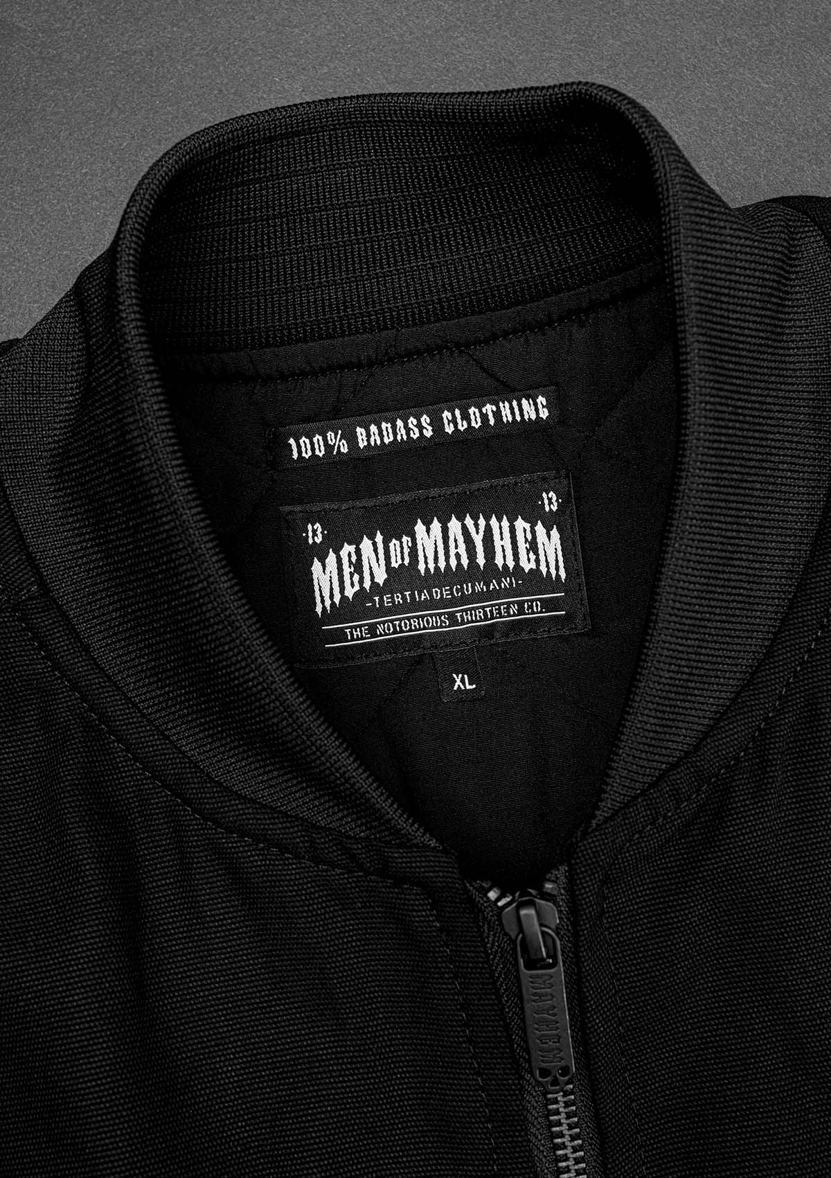 Weste Mayhem Blacktop B/B - MEN OF MAYHEM - ALAIKO - EXCHANGES - MM - M - 1080 - MW - BT - biker - black