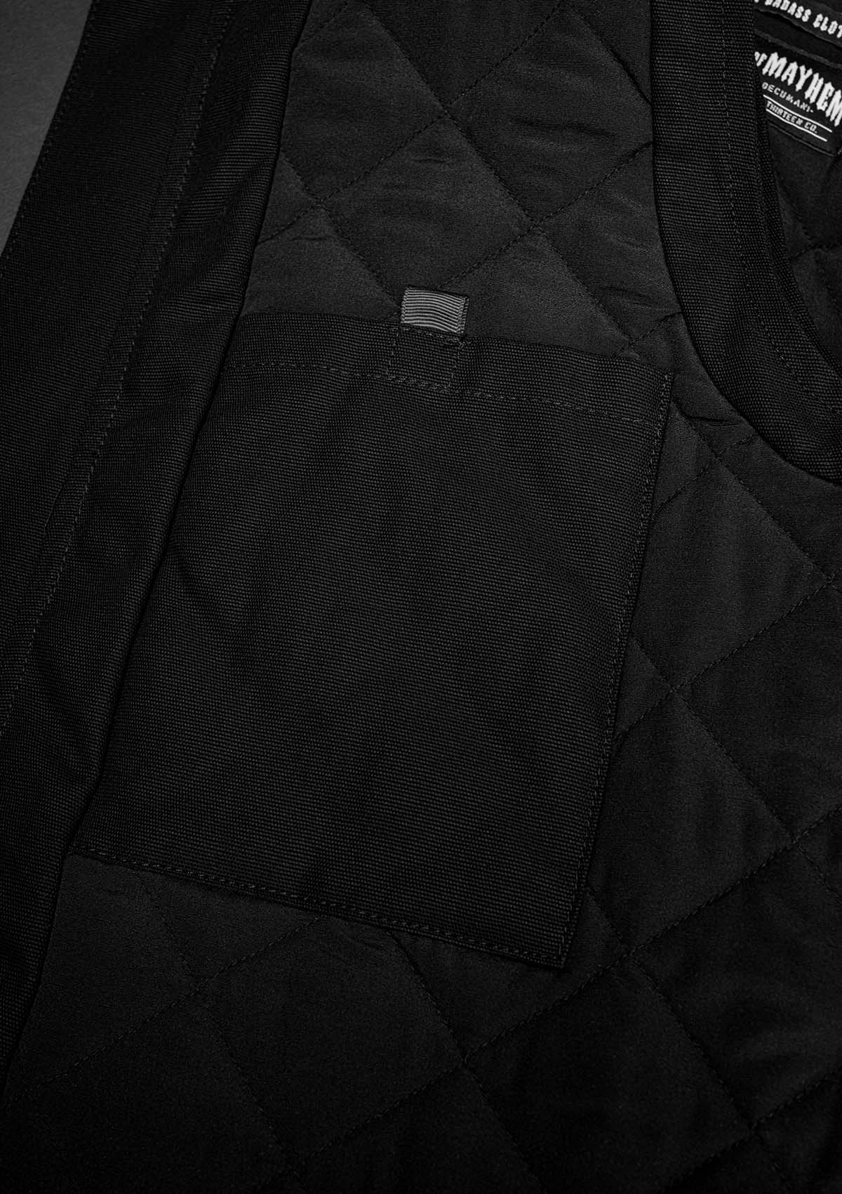 Weste Mayhem Blacktop B/B - MEN OF MAYHEM - ALAIKO - EXCHANGES - MM - M - 1080 - MW - BT - biker - black