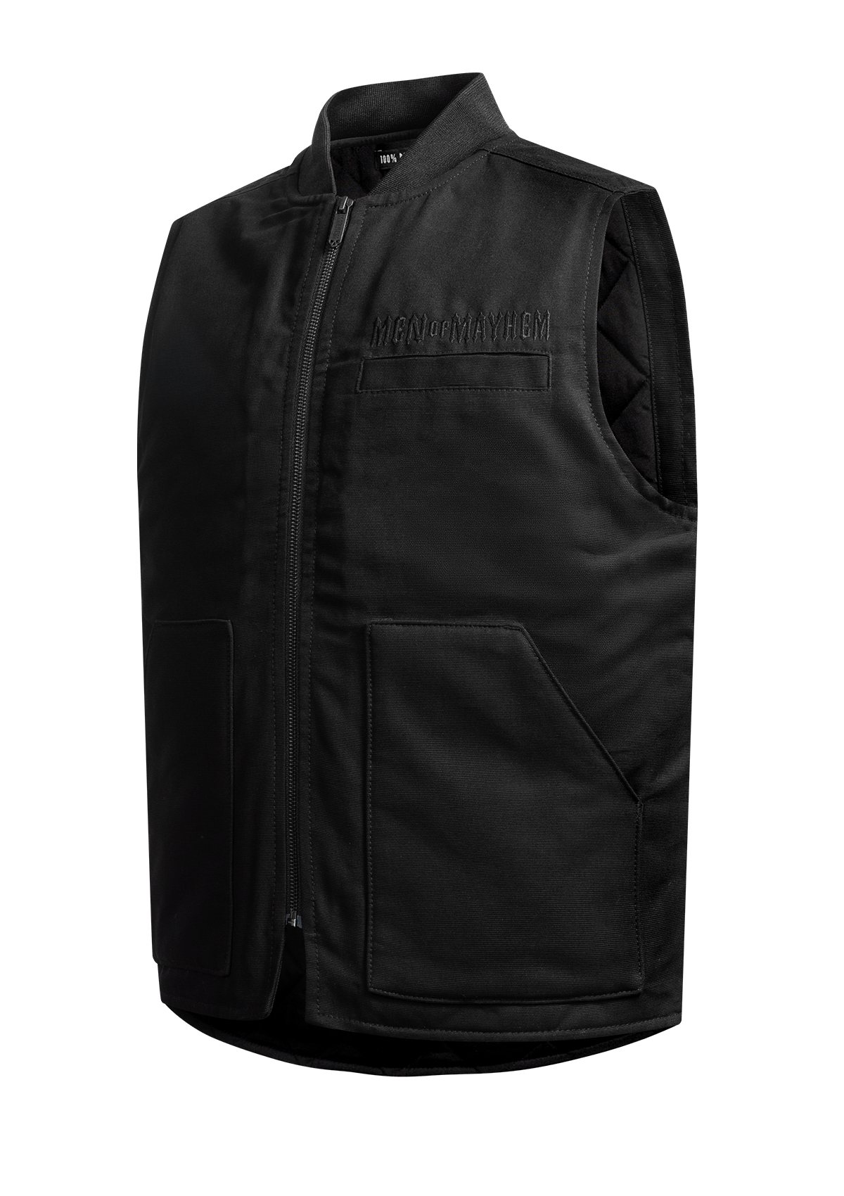 Weste Mayhem Blacktop B/B - MEN OF MAYHEM - ALAIKO - EXCHANGES - MM - M - 1080 - MW - BT - biker - black