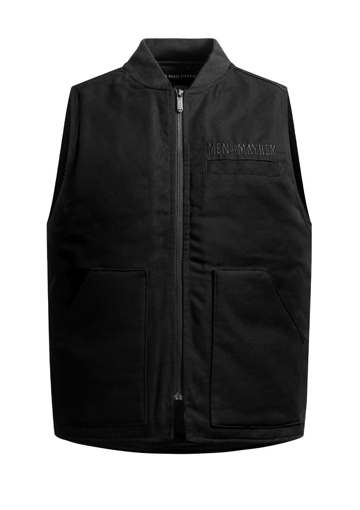 Weste Mayhem Blacktop B/B - MEN OF MAYHEM - ALAIKO - EXCHANGES - MM - M - 1080 - MW - BT - biker - black