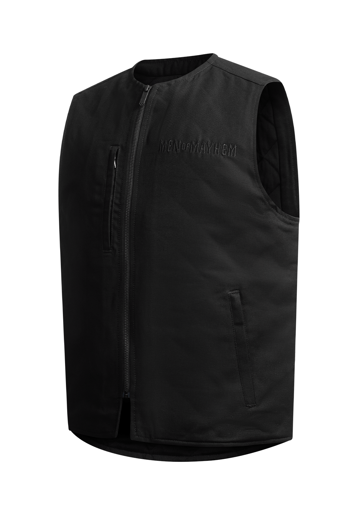 Weste Mayhem Flatline B/B - MEN OF MAYHEM - ALAIKO - EXCHANGES - MM - M - 1080 - MW - FL - biker - black