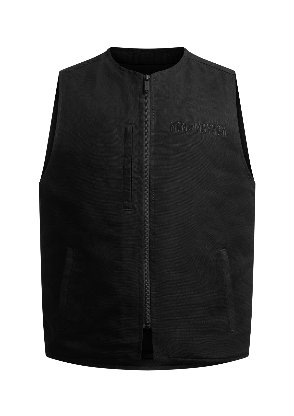 Weste Mayhem Flatline B/B - MEN OF MAYHEM - ALAIKO - EXCHANGES - MM - M - 1080 - MW - FL - biker - black