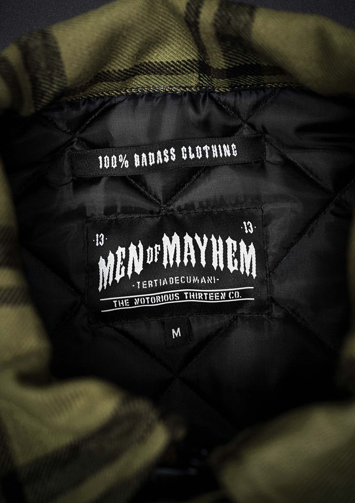 Flanelljacke Badlands - MEN OF MAYHEM - ALAIKO - EXCHANGES - MM - M - 1100 - FJ - BL - flanelljacke - Jacken & Westen