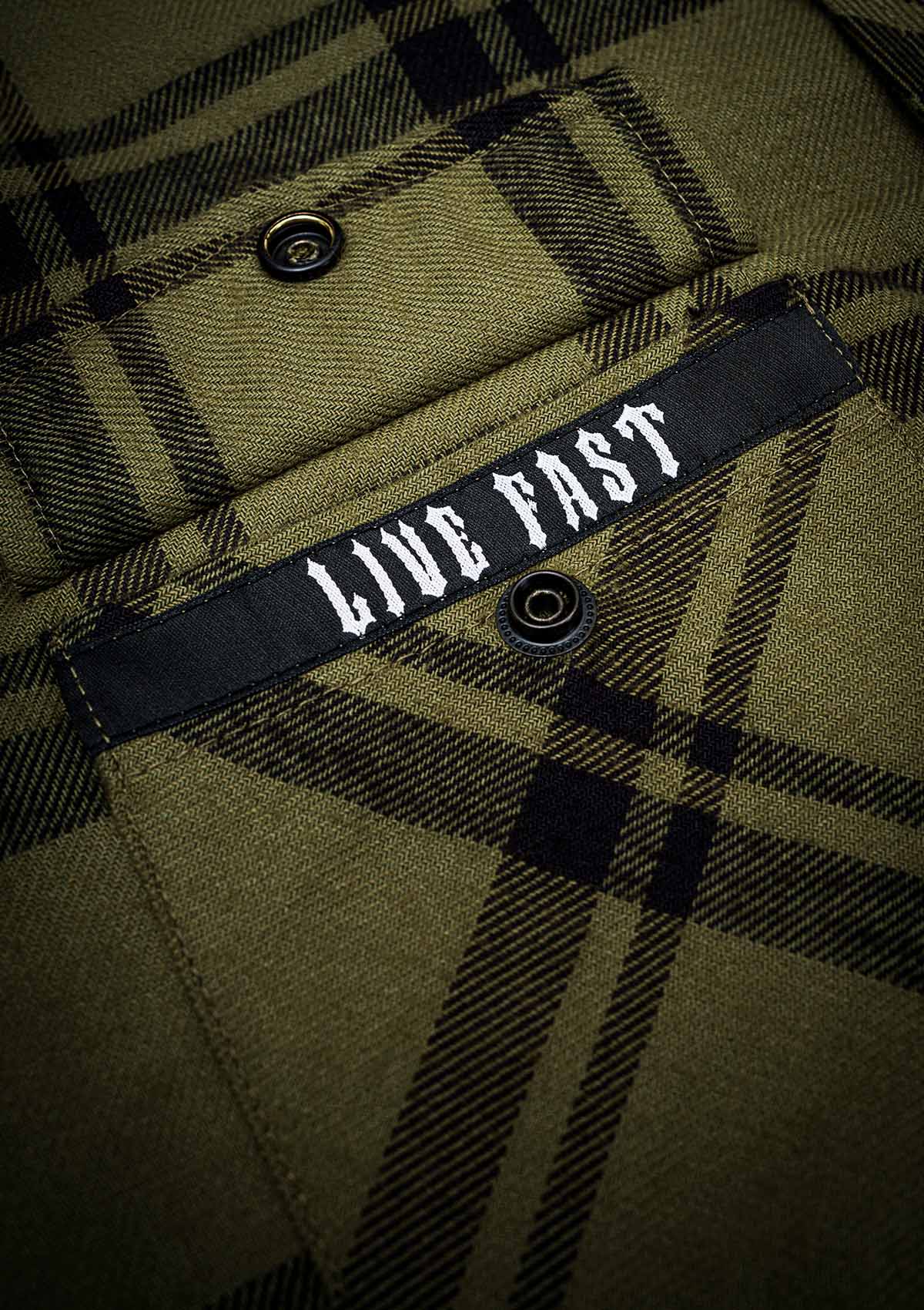 Flanelljacke Badlands - MEN OF MAYHEM - ALAIKO - EXCHANGES - MM - M - 1100 - FJ - BL - flanelljacke - Jacken & Westen