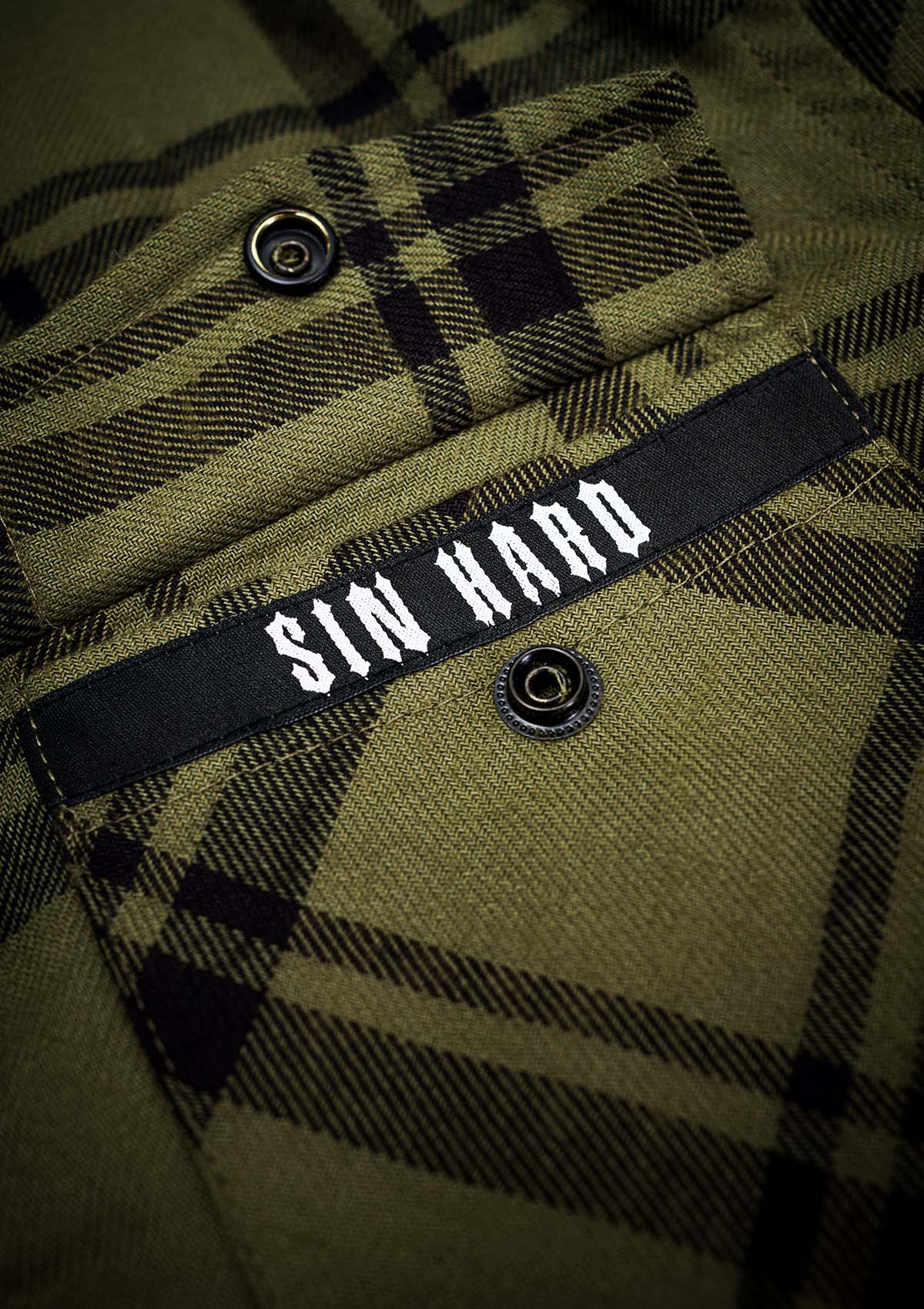 Flanelljacke Badlands - MEN OF MAYHEM - ALAIKO - EXCHANGES - MM - M - 1100 - FJ - BL - flanelljacke - Jacken & Westen