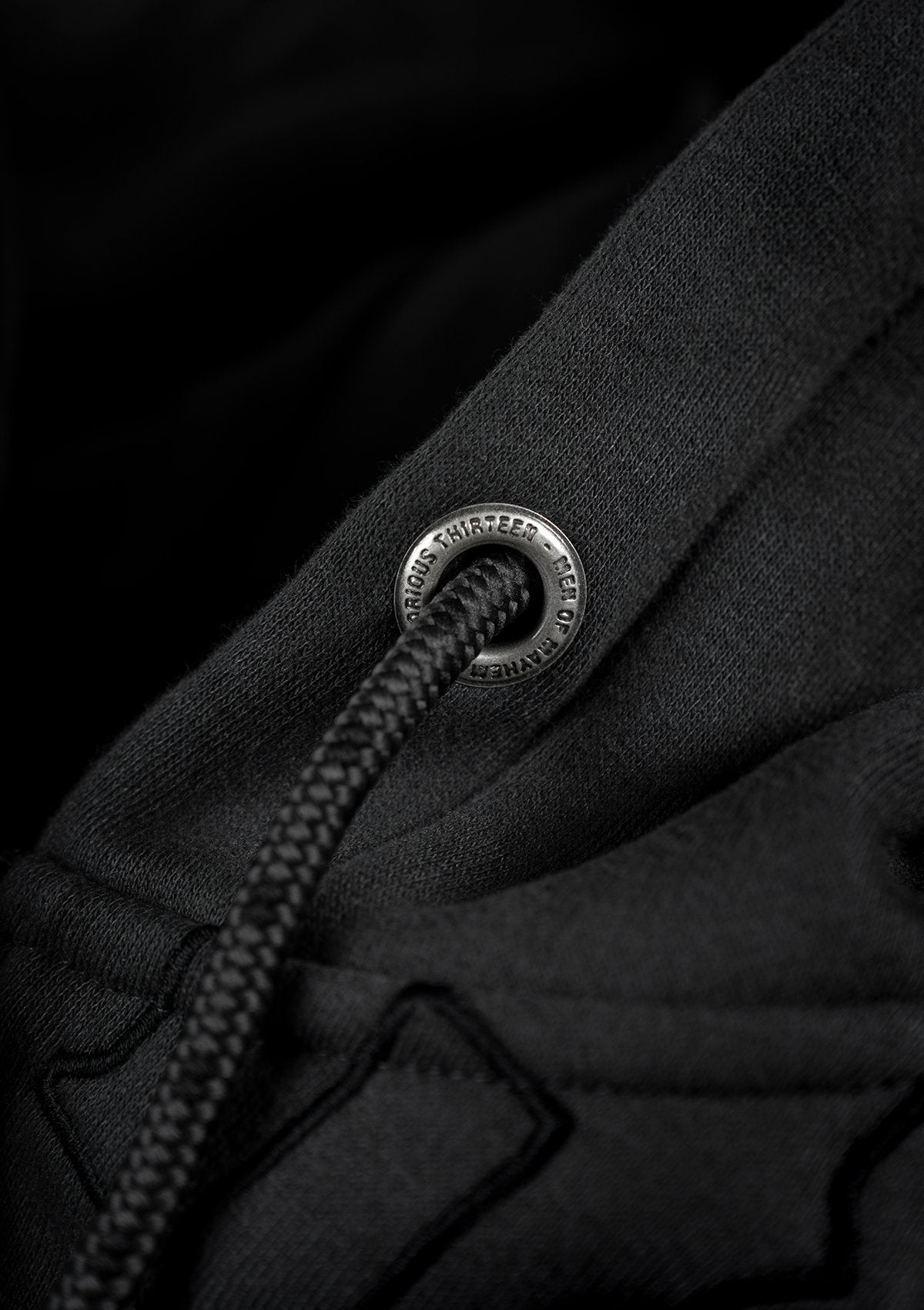 Hoody Jacke Crook G/S - MEN OF MAYHEM - ALAIKO-EXCHANGES-MM-M-1100-HJC-GS - Crook - Grau