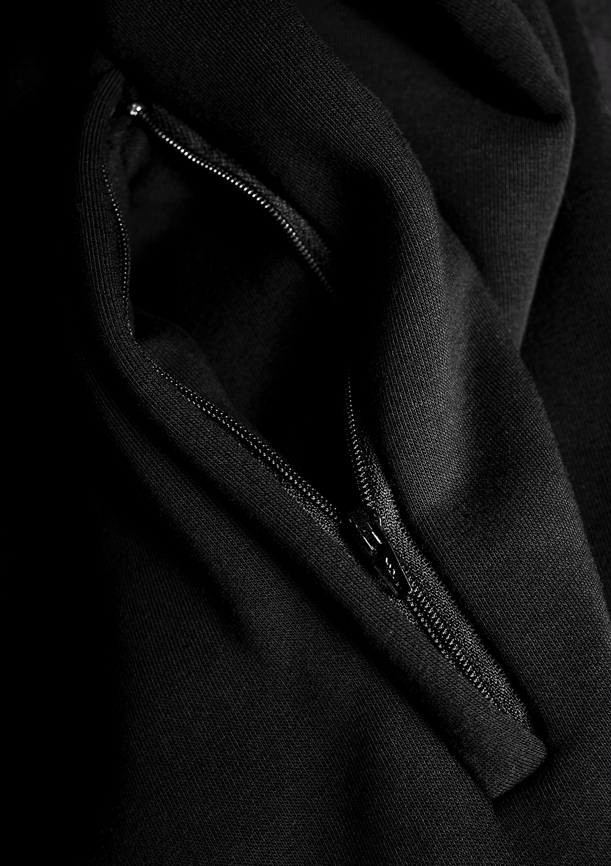 Hoodie Jacke Notorious Thirteen B/B - MEN OF MAYHEM - ALAIKO - EXCHANGES - MM - M - 1100 - HJNT - BB - allblack - black