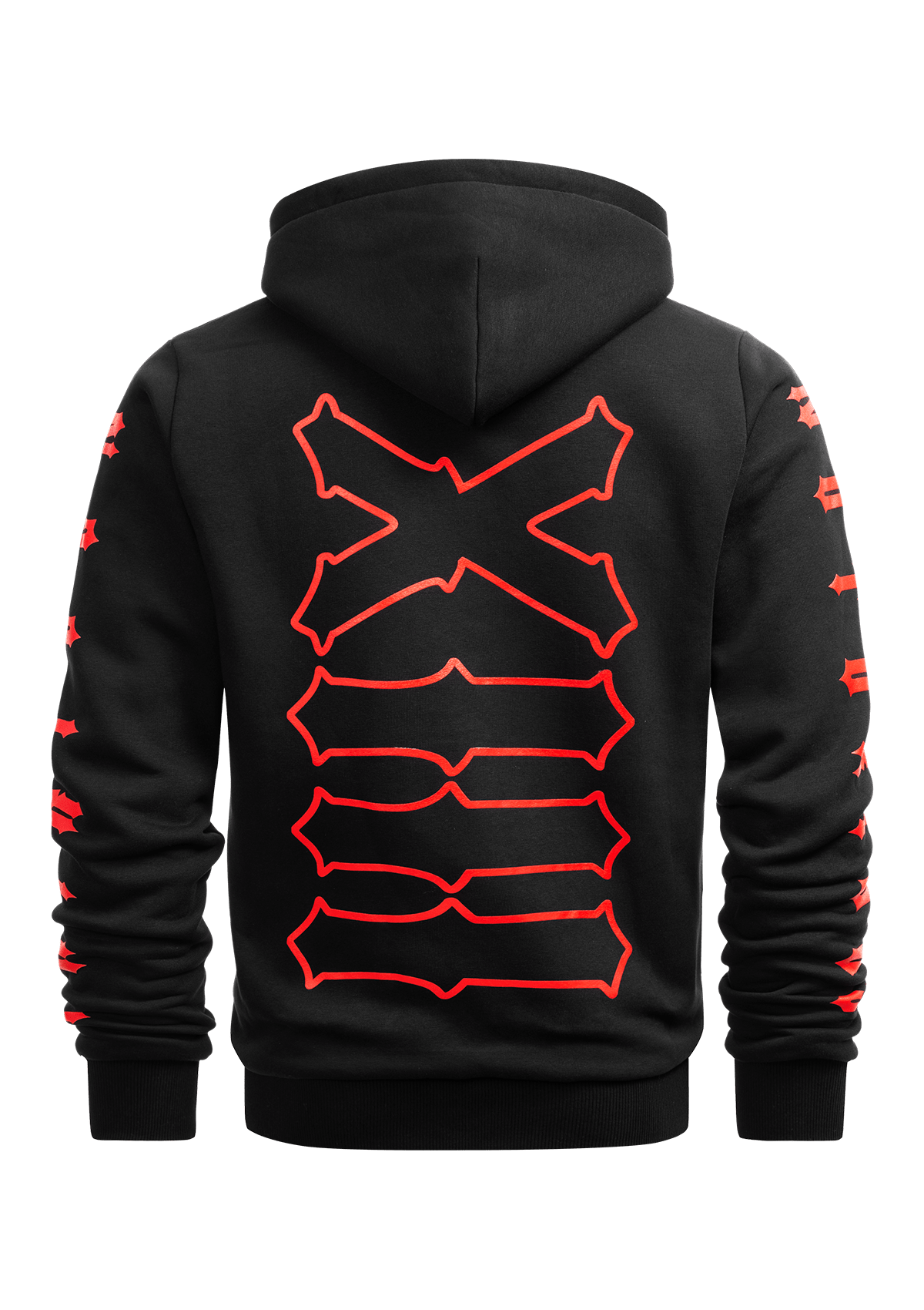 Hoodie Jacke Notorious Thirteen S/R - MEN OF MAYHEM - ALAIKO - EXCHANGES - MM - M - 1100 - HJNT - SR - black - Hoody Jacke Notorious Thirteen