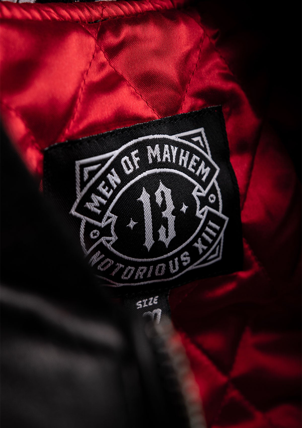 Lederjacke Rampage - MEN OF MAYHEM - ALAIKO - EXCHANGES - MM - M - 1100 - MR - LJ - biker - black