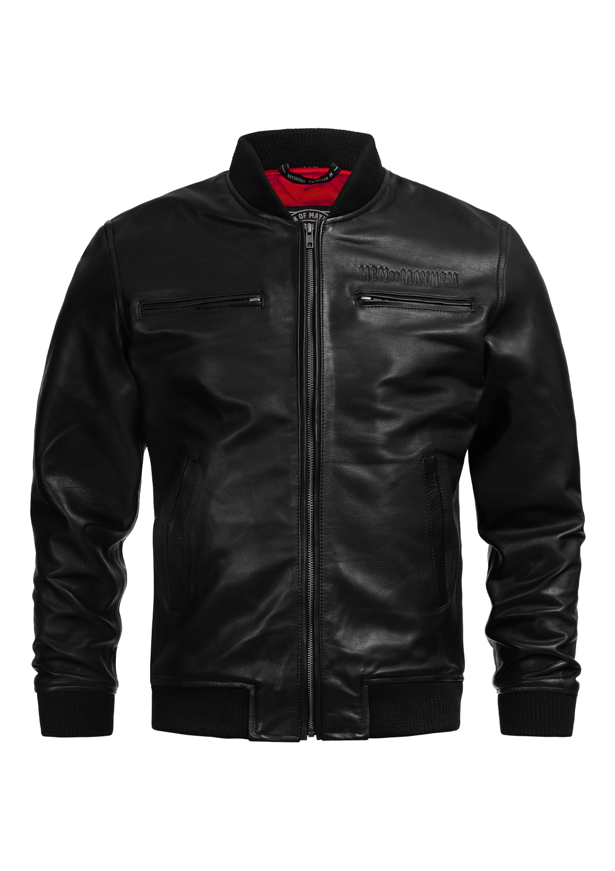 Lederjacke Rampage - MEN OF MAYHEM - ALAIKO - EXCHANGES - MM - M - 1100 - MR - LJ - biker - black