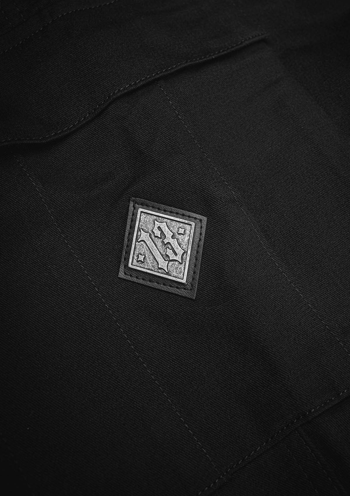 Cargohose Rough Schwarz