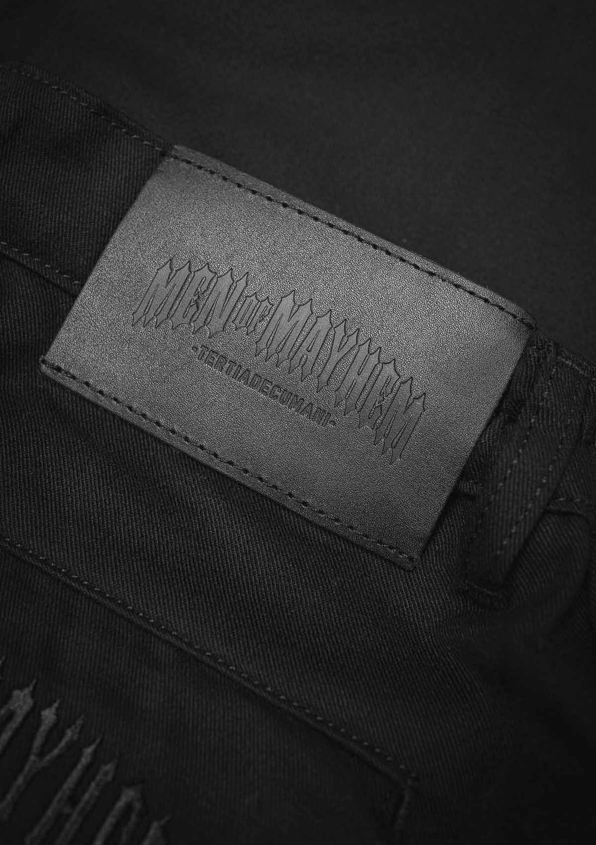 Cargohose Rough Schwarz - MEN OF MAYHEM - ALAIKO - EXCHANGES - MM - M - 1120 - CH - BB - black - cargo