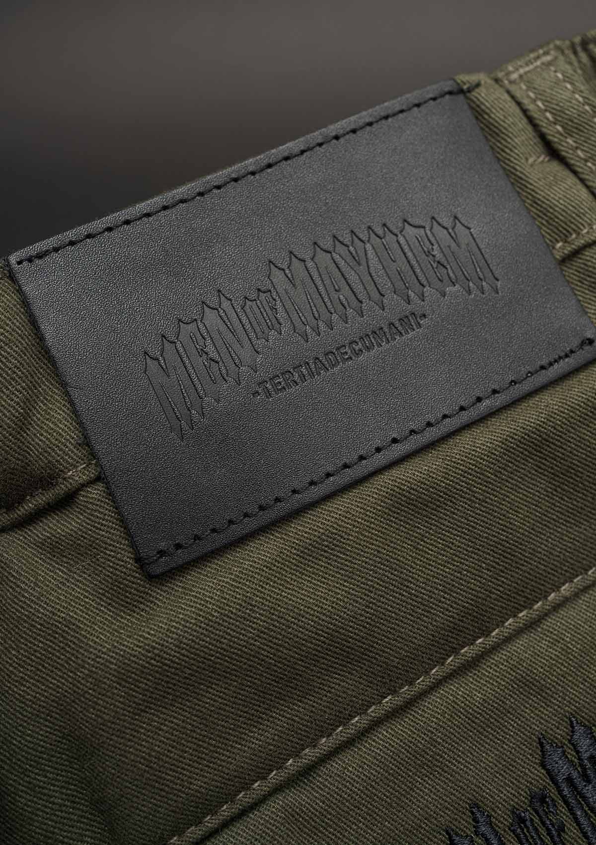 Cargohose Rough Oliv - MEN OF MAYHEM - ALAIKO - EXCHANGES - MM - M - 1120 - CH - RO - cargo - Cargohose