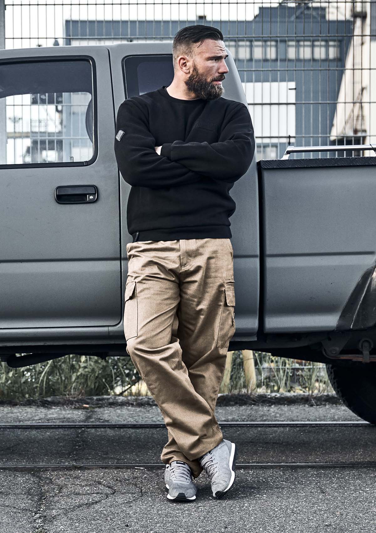 Cargohose Rough Sand - MEN OF MAYHEM - ALAIKO - EXCHANGES - MM - M - 1120 - CH - RS - cargo - Cargohose