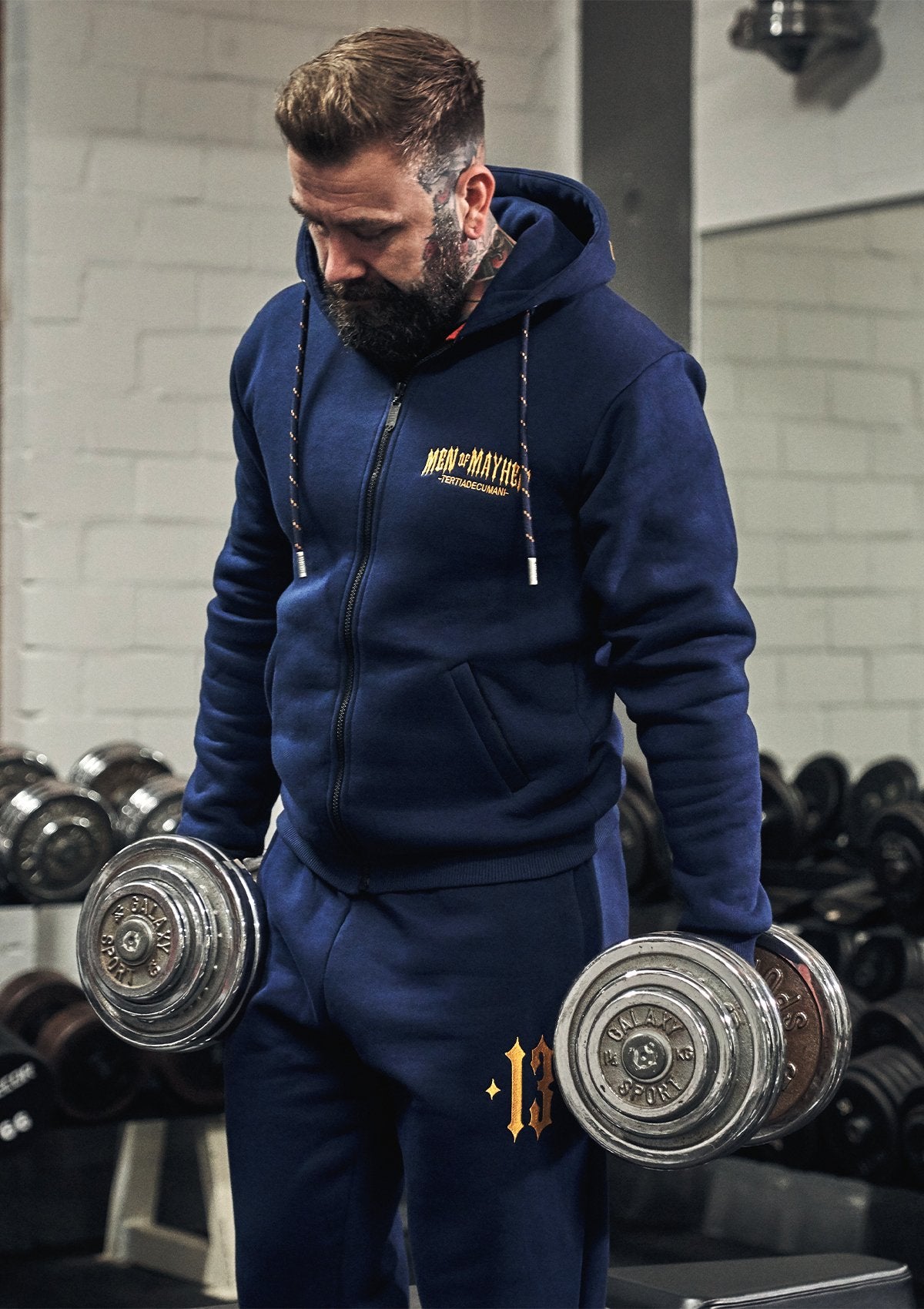 Jogginghose 13 N/G MK3 - MEN OF MAYHEM - ALAIKO-EXCHANGES-MM-M-1120-JH-NG-MK3 - Blau - blue