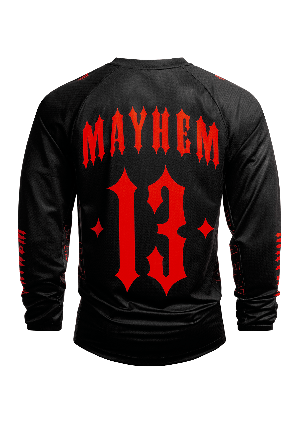 Jersey Mayhem 13 LP S/R - MEN OF MAYHEM - ALAIKO - EXCHANGES - MM - M - 1140 - LJ - JM - 13 - LP - SR - black - Jerseys