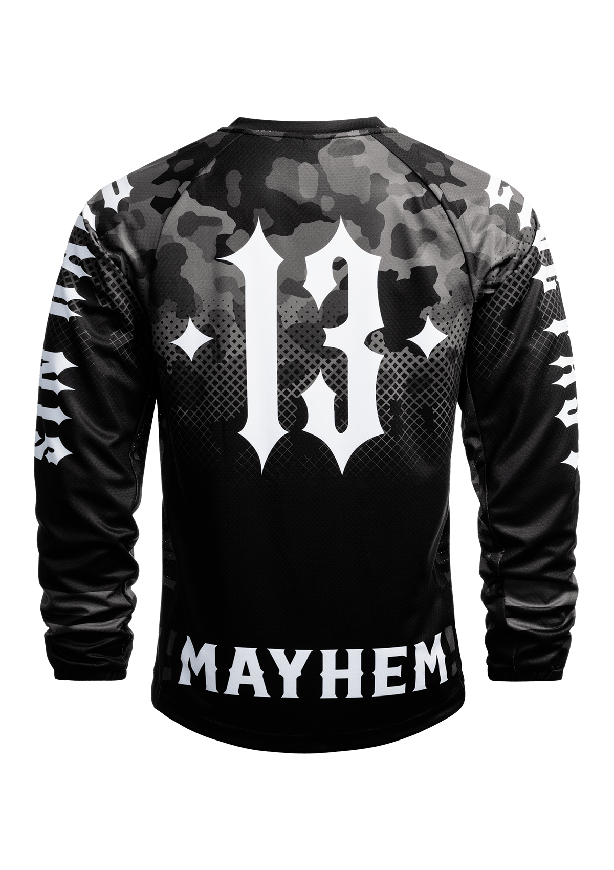 Jersey Mayhem Camo B/C - MEN OF MAYHEM - ALAIKO - EXCHANGES - MM - M - 1140 - LJ - JM - CMO - BC - black - Jerseys