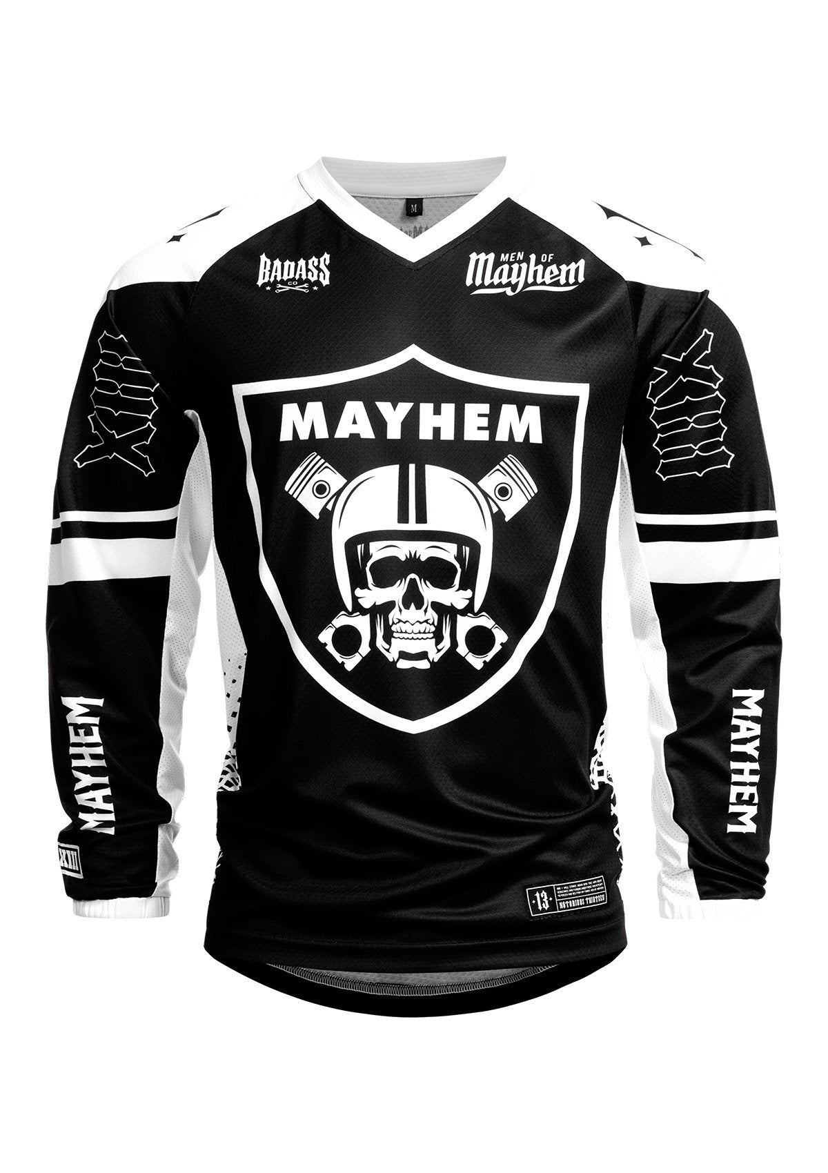 Jersey Mayhem Revolt S/W - MEN OF MAYHEM - ALAIKO-EXCHANGES-MM-M-1140-LJ-JM-RVT-SW - black - Jerseys
