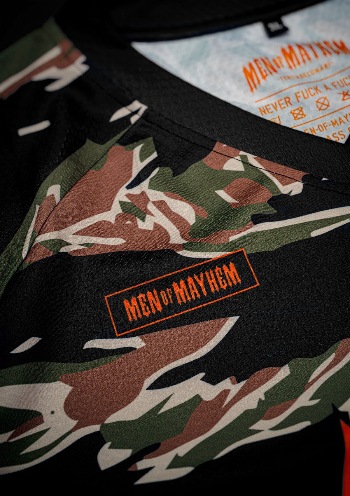 Jersey Tiger Camo - MEN OF MAYHEM - ALAIKO - EXCHANGES - MM - M - 1140 - LJ - JTC - Jerseys - Men