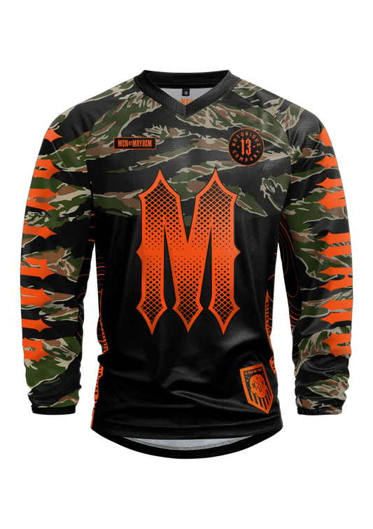 Jersey Tiger Camo - MEN OF MAYHEM - ALAIKO - EXCHANGES - MM - M - 1140 - LJ - JTC - hidden - Jerseys