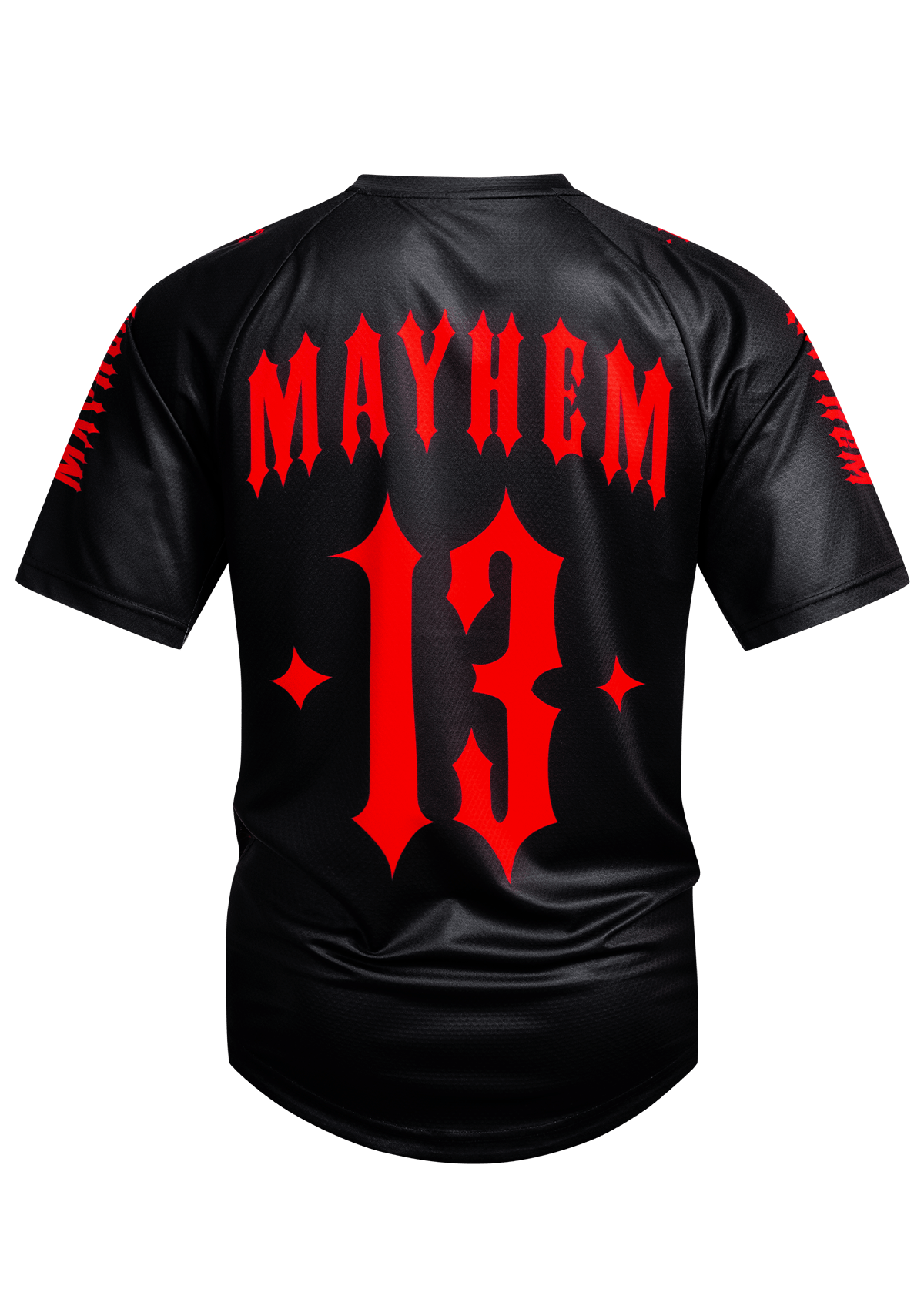 Short Sleeves Jersey Mayhem 13 LP S/R - MEN OF MAYHEM - ALAIKO - EXCHANGES - MM - M - 1140 - SJ - JM - 13 - LP - SR - black - Jerseys