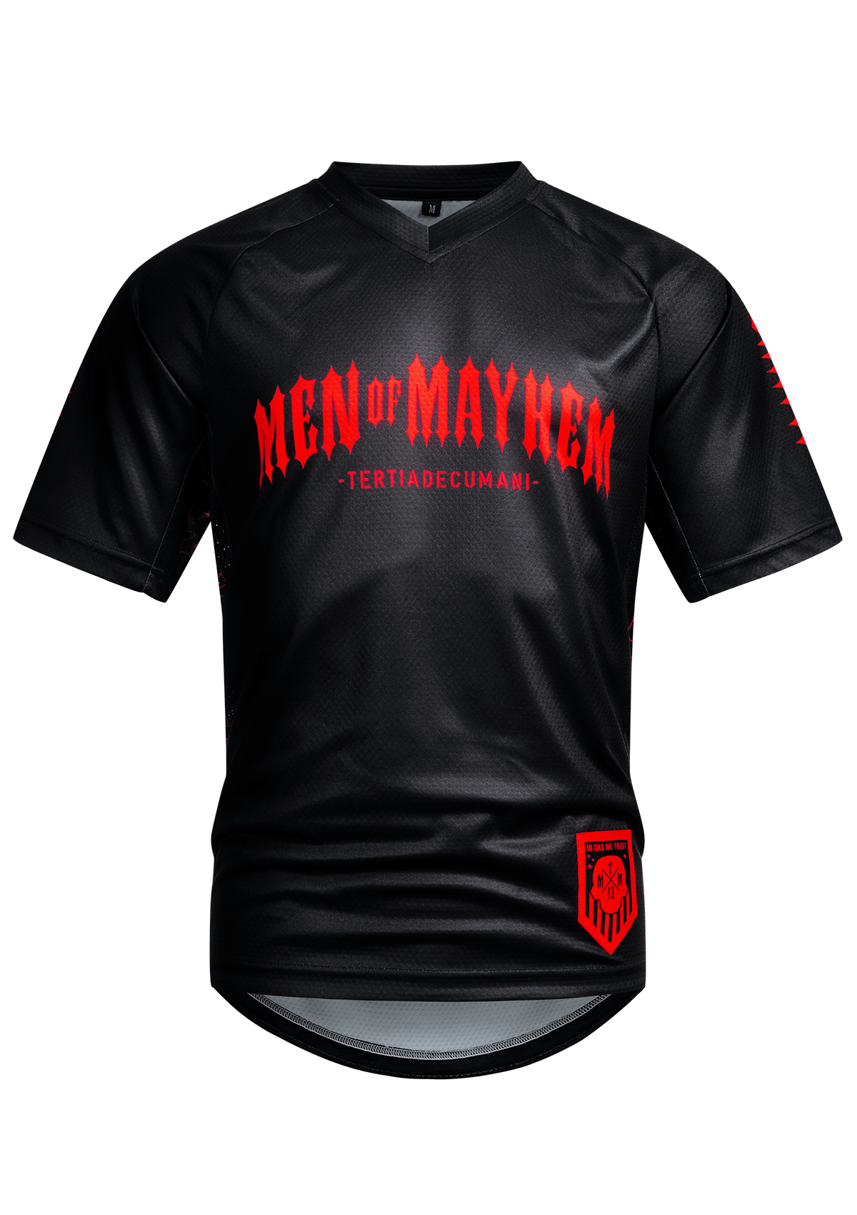 Short Sleeves Jersey Mayhem 13 LP S/R - MEN OF MAYHEM - ALAIKO - EXCHANGES - MM - M - 1140 - SJ - JM - 13 - LP - SR - black - Jerseys