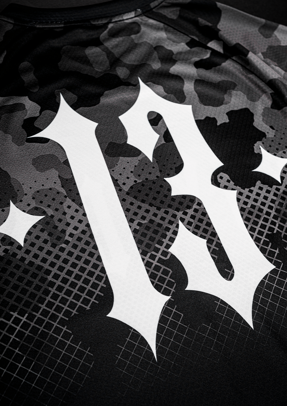 Short Sleeves Jersey Mayhem Camo B/C - MEN OF MAYHEM - ALAIKO - EXCHANGES - MM - M - 1140 - SJ - JM - CMO - BC - BC - black camo