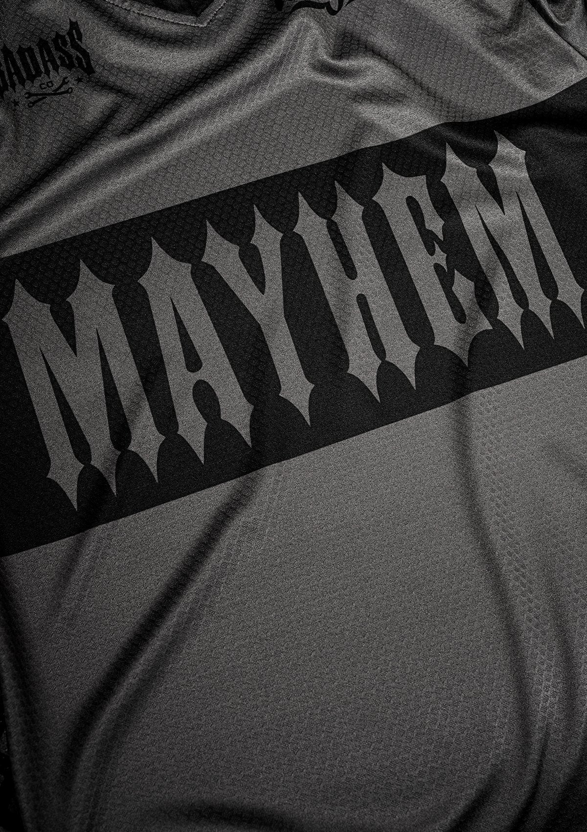 Short Sleeves Jersey Mayhem Fade G/S - MEN OF MAYHEM - ALAIKO-EXCHANGES-MM-M-1140-SJ-JM-FDE-GS - Grau - Jerseys