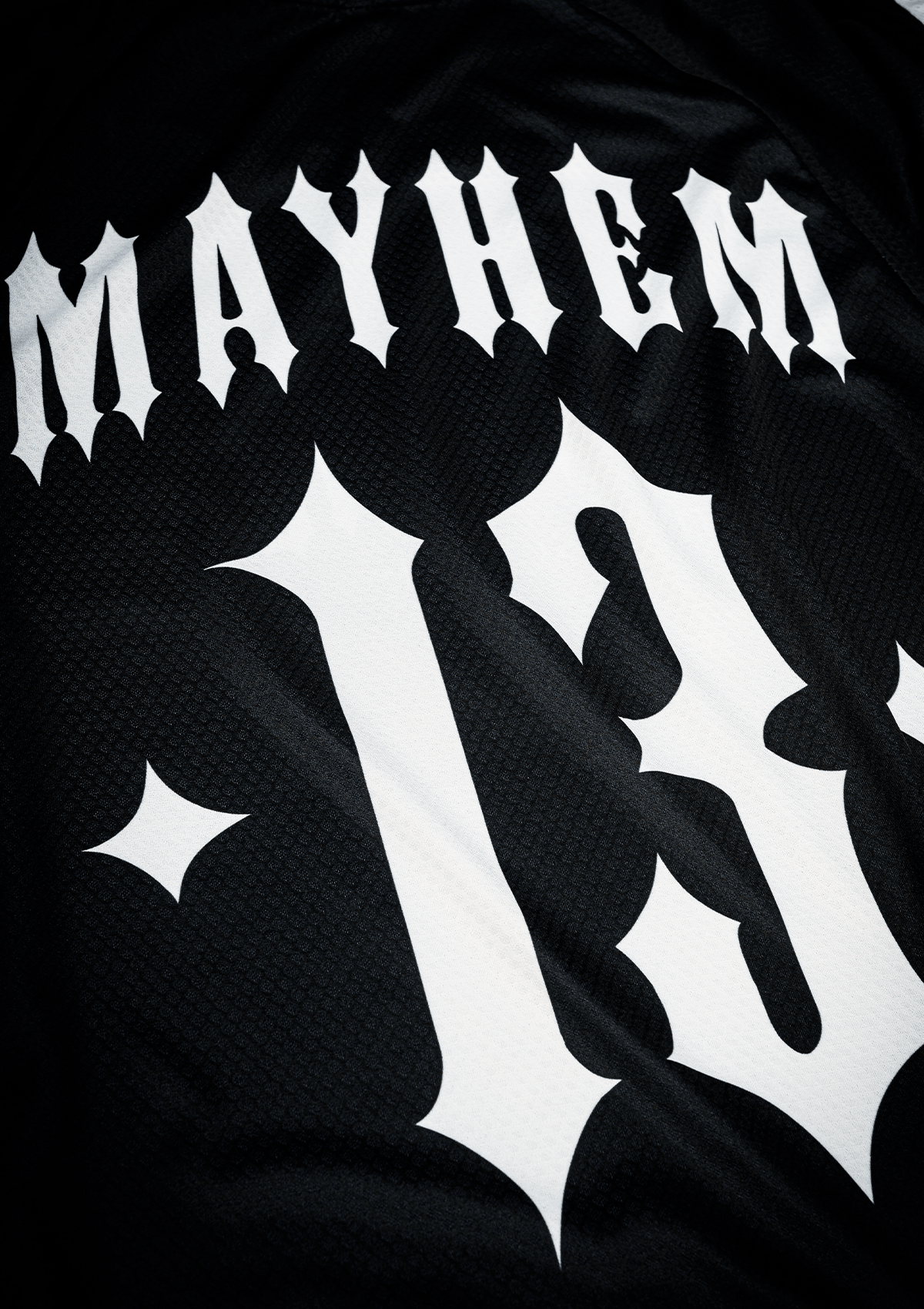 Short Sleeves Jersey Mayhem 13 S/W/R - MEN OF MAYHEM - ALAIKO - EXCHANGES - MM - M - 1140 - SJ - JM - SWR - black - Jerseys