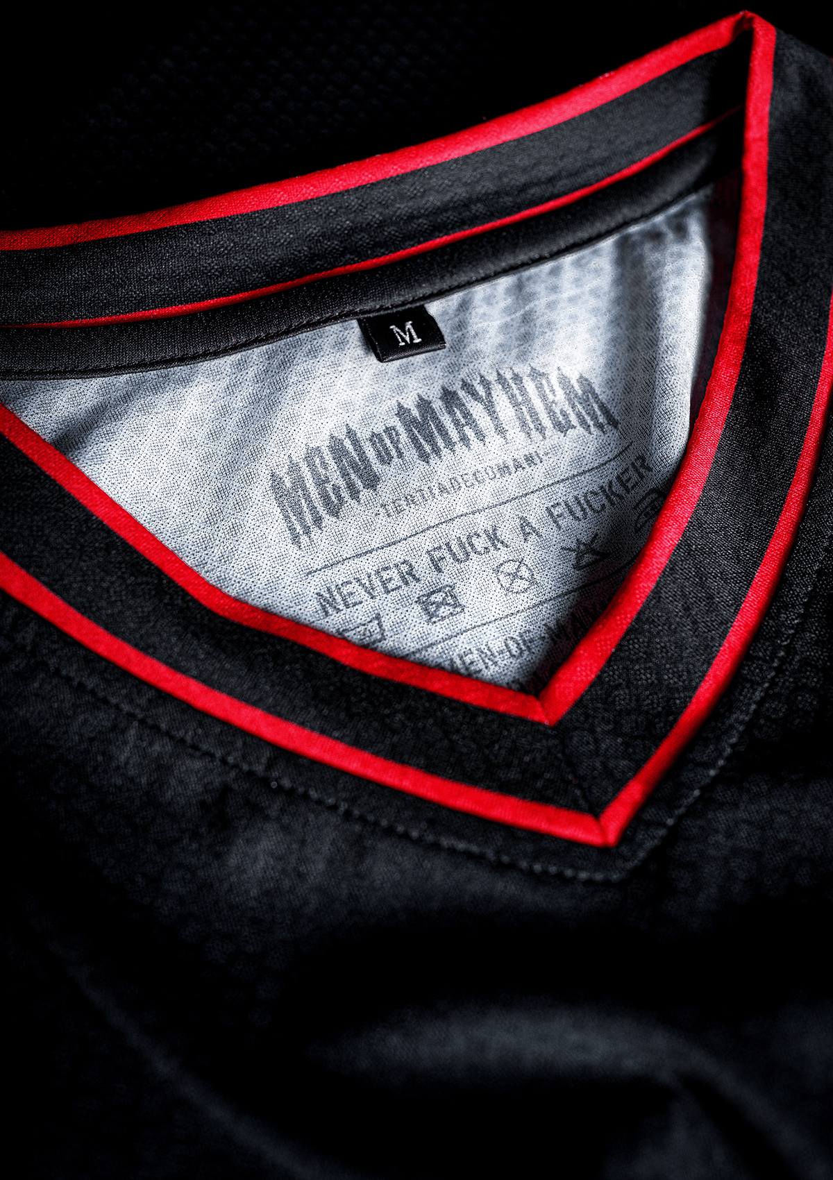 Short Sleeves Jersey Mayhem 13 S/W/R - MEN OF MAYHEM - ALAIKO - EXCHANGES - MM - M - 1140 - SJ - JM - SWR - black - Jerseys