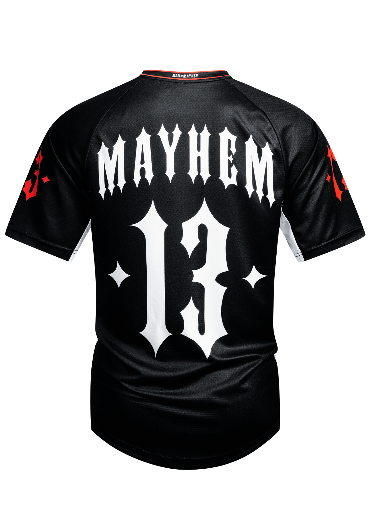 Short Sleeves Jersey Mayhem 13 S/W/R - MEN OF MAYHEM - ALAIKO - EXCHANGES - MM - M - 1140 - SJ - JM - SWR - black - Jerseys