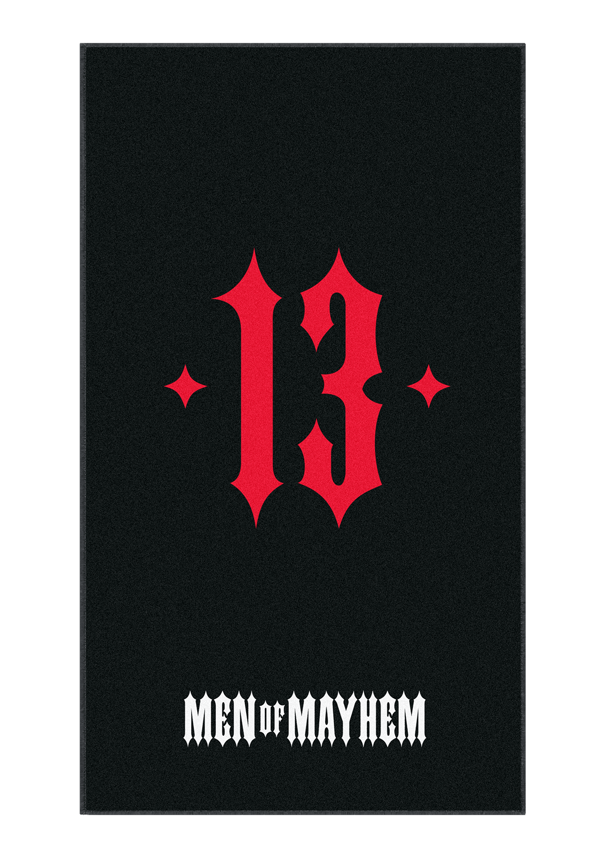 Strandtuch Mayhem 13 S/W/R - MEN OF MAYHEM - Accessoires - black - Men