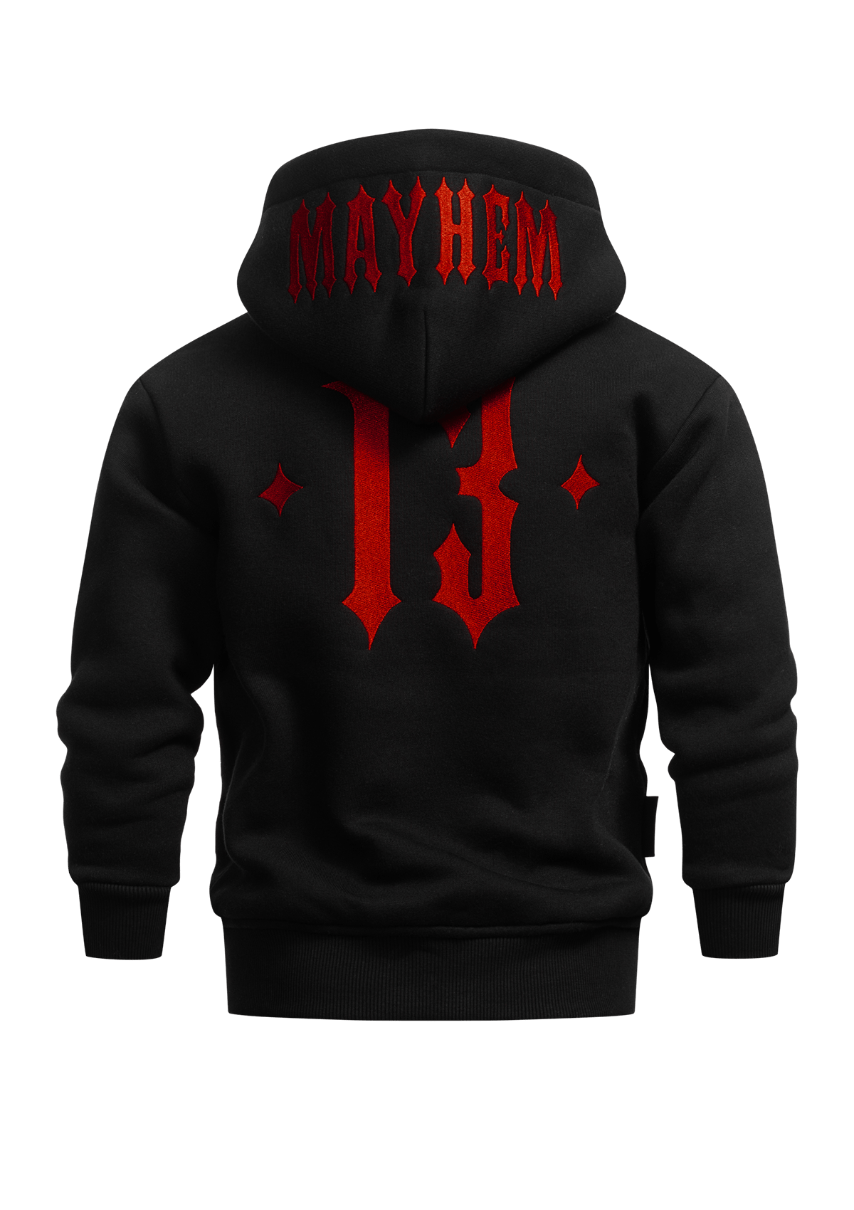 Kids Hoodie Jacke Classic S/R - MEN OF MAYHEM - ALAIKO - EXCHANGES - MM - M - 4080 - HJ - SR - black - Hoody Jacken