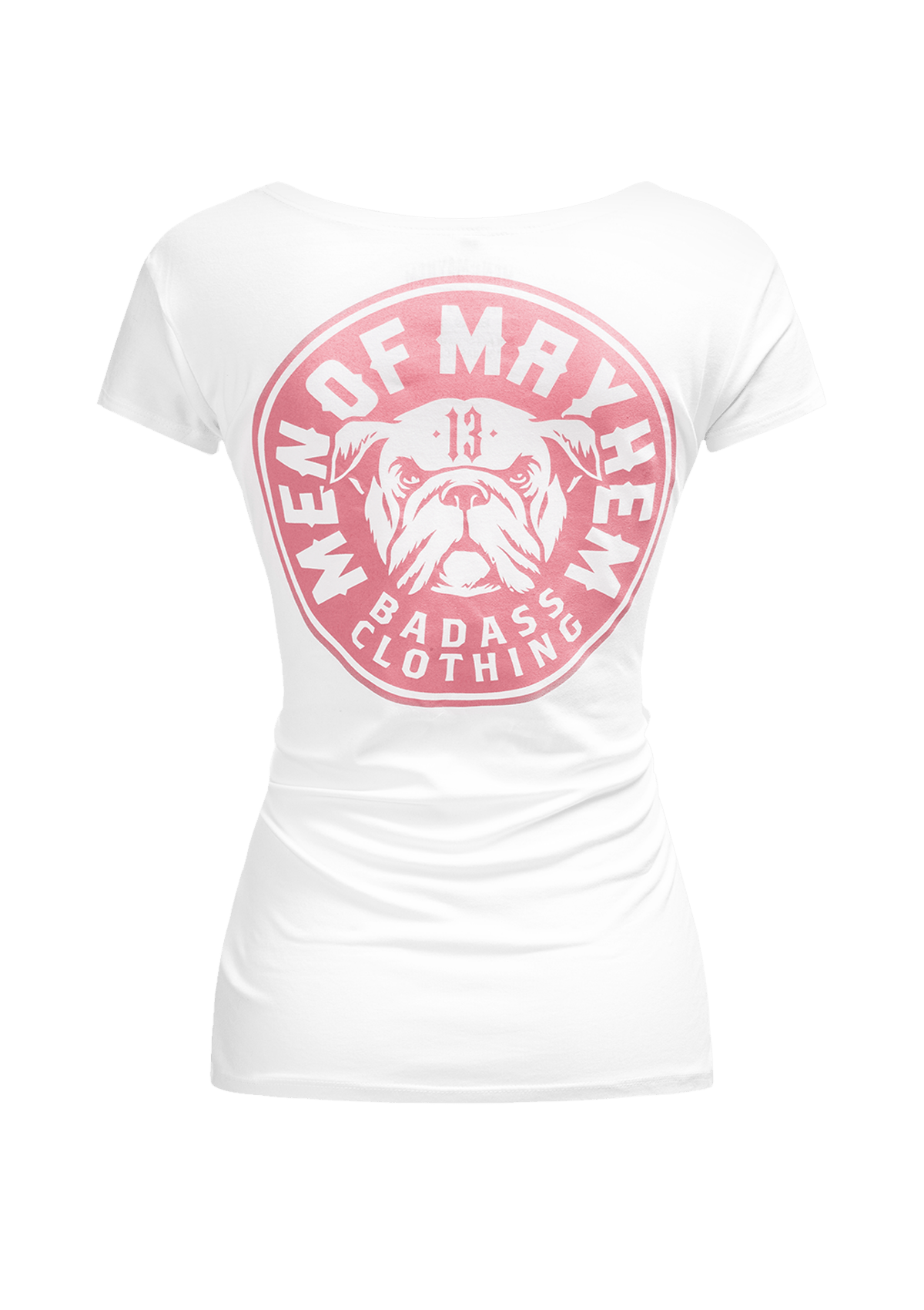 Women T-Shirt Bulldog W/P - MEN OF MAYHEM - ALAIKO - EXCHANGES - MM - W - 2020 - BS - WP - Supplier Zia - T-Shirts & Tops