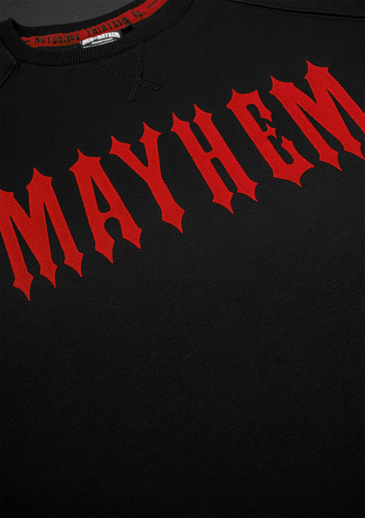 Women Crewneck Mayhem S/R - MEN OF MAYHEM - ALAIKO - EXCHANGES - MM - W - 2040 - MC - SR - black - Neu