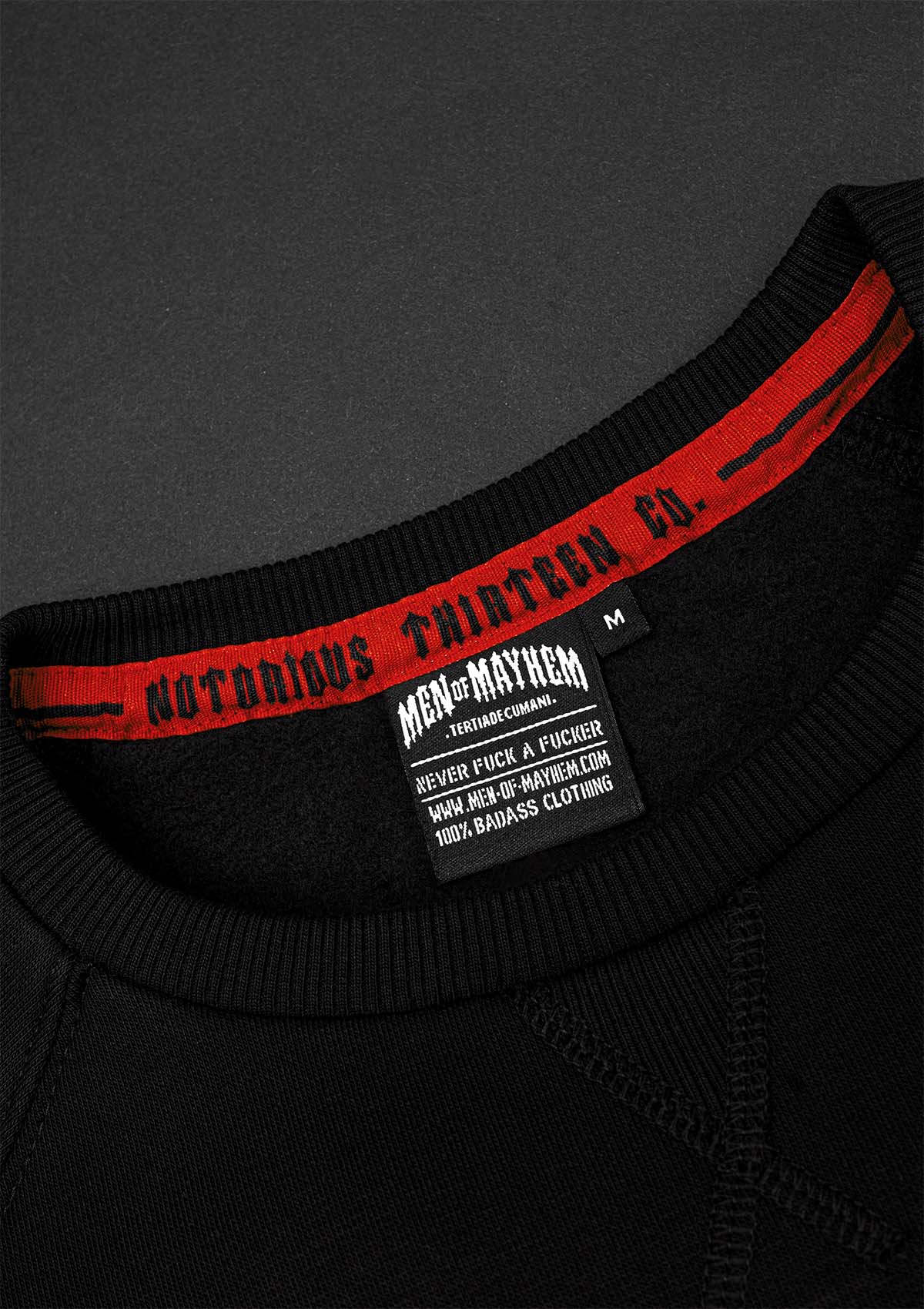 Women Crewneck Mayhem S/R - MEN OF MAYHEM - ALAIKO - EXCHANGES - MM - W - 2040 - MC - SR - black - Neu