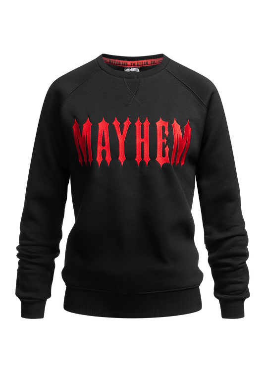 Women Crewneck Mayhem S/R - MEN OF MAYHEM - ALAIKO - EXCHANGES - MM - W - 2040 - MC - SR - black - Neu
