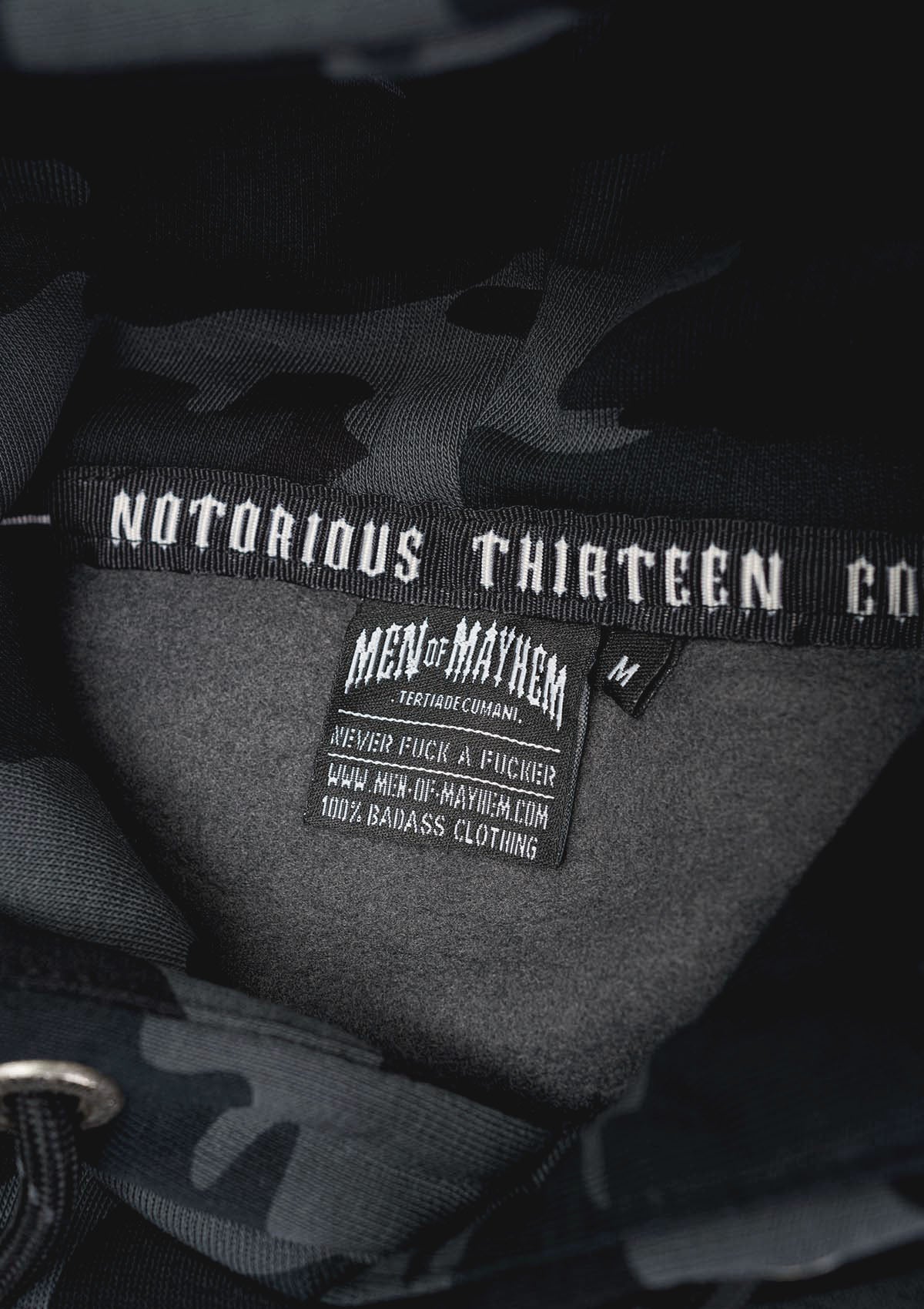 Women Hoody Mayhem B/C - MEN OF MAYHEM - ALAIKO - EXCHANGES - MM - W - 2050 - HM - BC - black camo - Hoodies