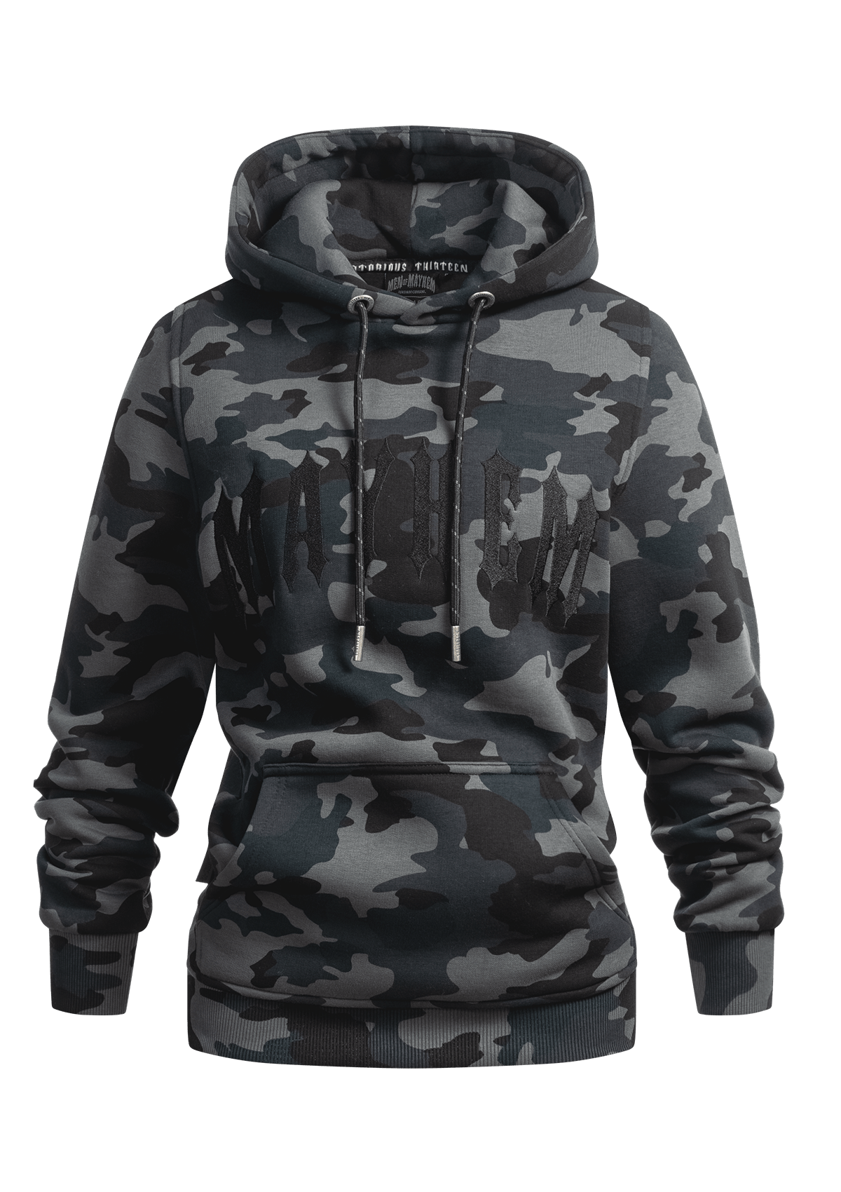 Women Hoody Mayhem B/C - MEN OF MAYHEM - ALAIKO - EXCHANGES - MM - W - 2050 - HM - BC - black camo - Hoodies