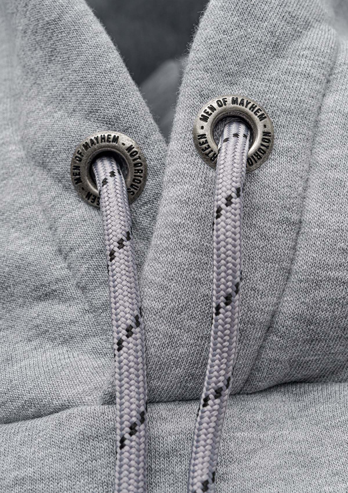 Women Hoody Mayhem G/S - MEN OF MAYHEM - ALAIKO - EXCHANGES - MM - W - 2050 - HM - GS - Grau - grey