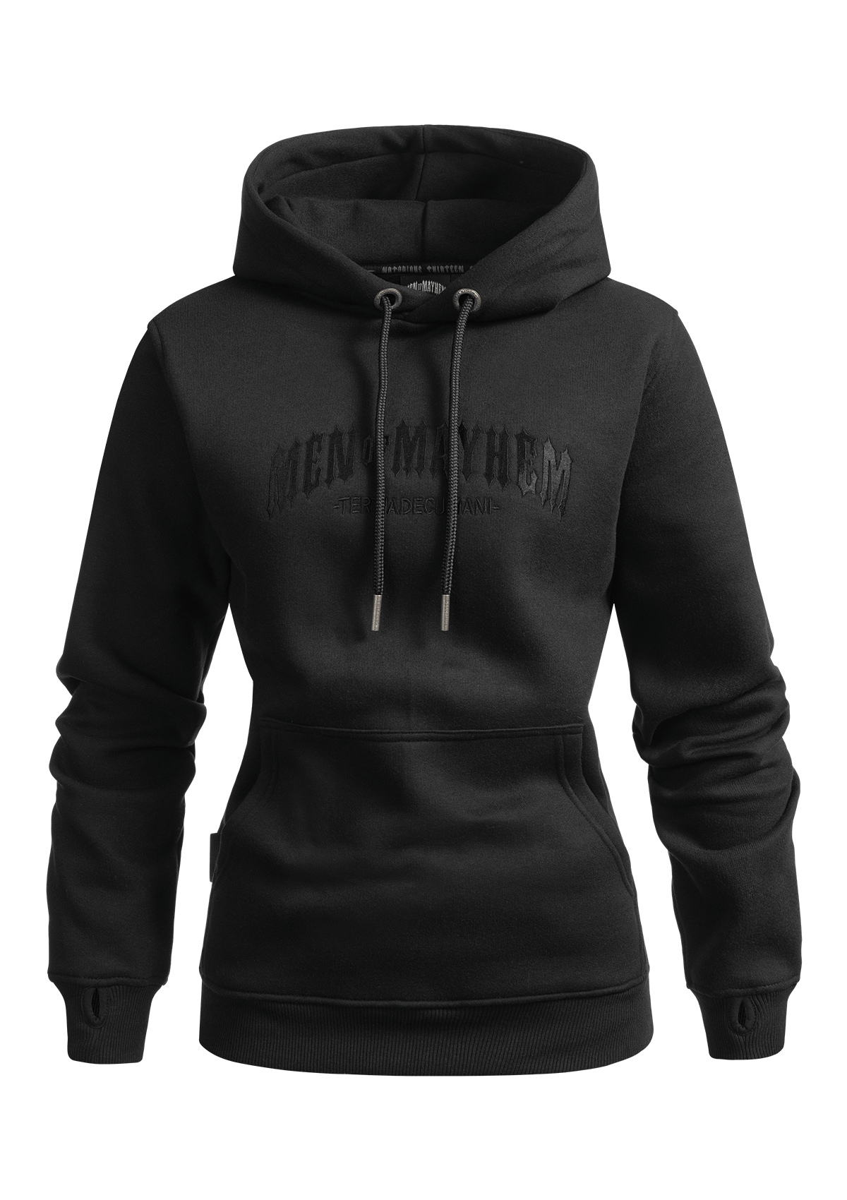 Women Hoodie Mayhem Classic B/B MK3 - MEN OF MAYHEM - ALAIKO - EXCHANGES - MM - W - 2050 - HMC - BB - MK3 - allblack - black