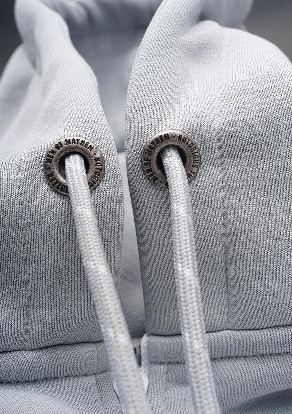 Women Hoodie Jacke TWOF LG/W - MEN OF MAYHEM - ALAIKO - EXCHANGES - MM - W - 2070 - HJ - TWOF - LGW - Grau - Supplier Ramazan