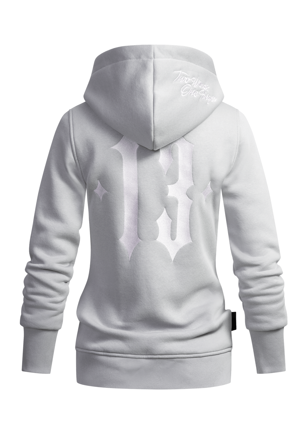 Women Hoodie Jacke TWOF LG/W - MEN OF MAYHEM - ALAIKO - EXCHANGES - MM - W - 2070 - HJ - TWOF - LGW - Grau - Supplier Ramazan