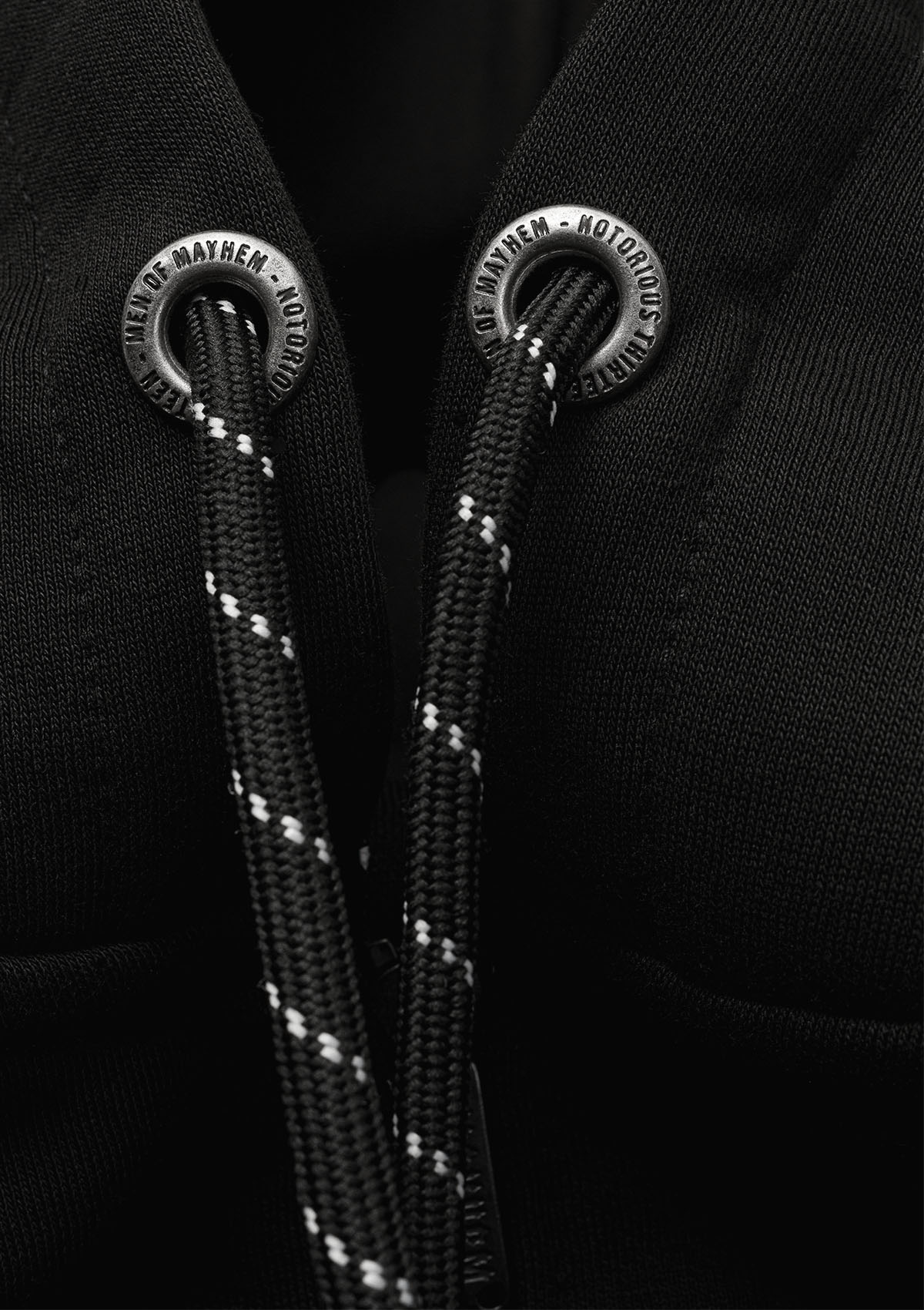 Women Hoodie Jacke TWOF S/W - MEN OF MAYHEM - ALAIKO - EXCHANGES - MM - W - 2070 - HJ - TWOF - SW - Schwarz - Supplier Ramazan