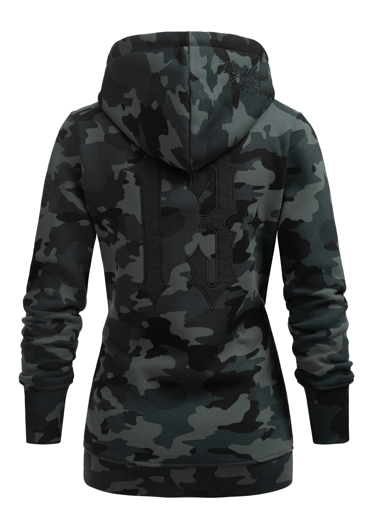 Women Hoodie Jacke TWOF B/C - MEN OF MAYHEM - ALAIKO - EXCHANGES - MM - W - 2070 - HJ - TWOF - BC - black - Schwarz