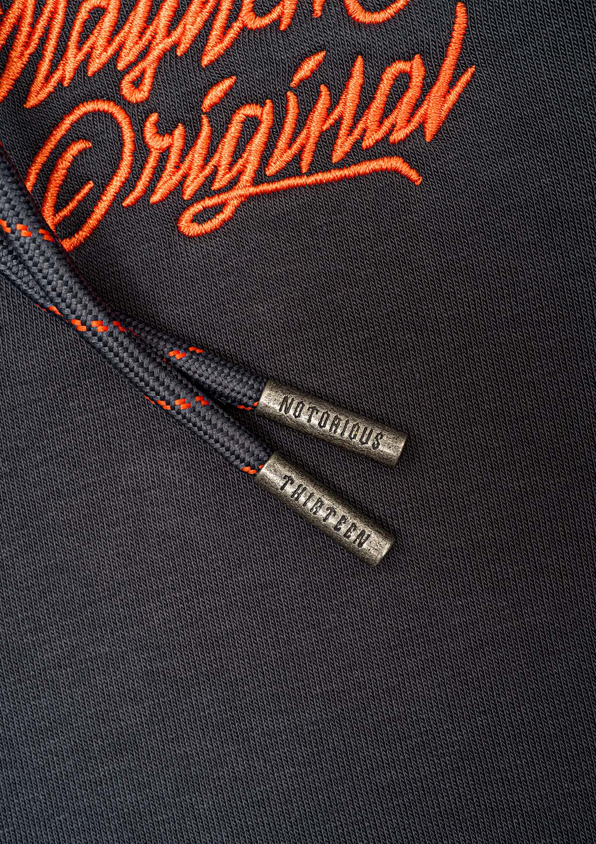 Women Hoodie Jacke TWOF G/O - MEN OF MAYHEM - ALAIKO - EXCHANGES - MM - W - 2070 - HJ - TWOF - GO - Grau - grey