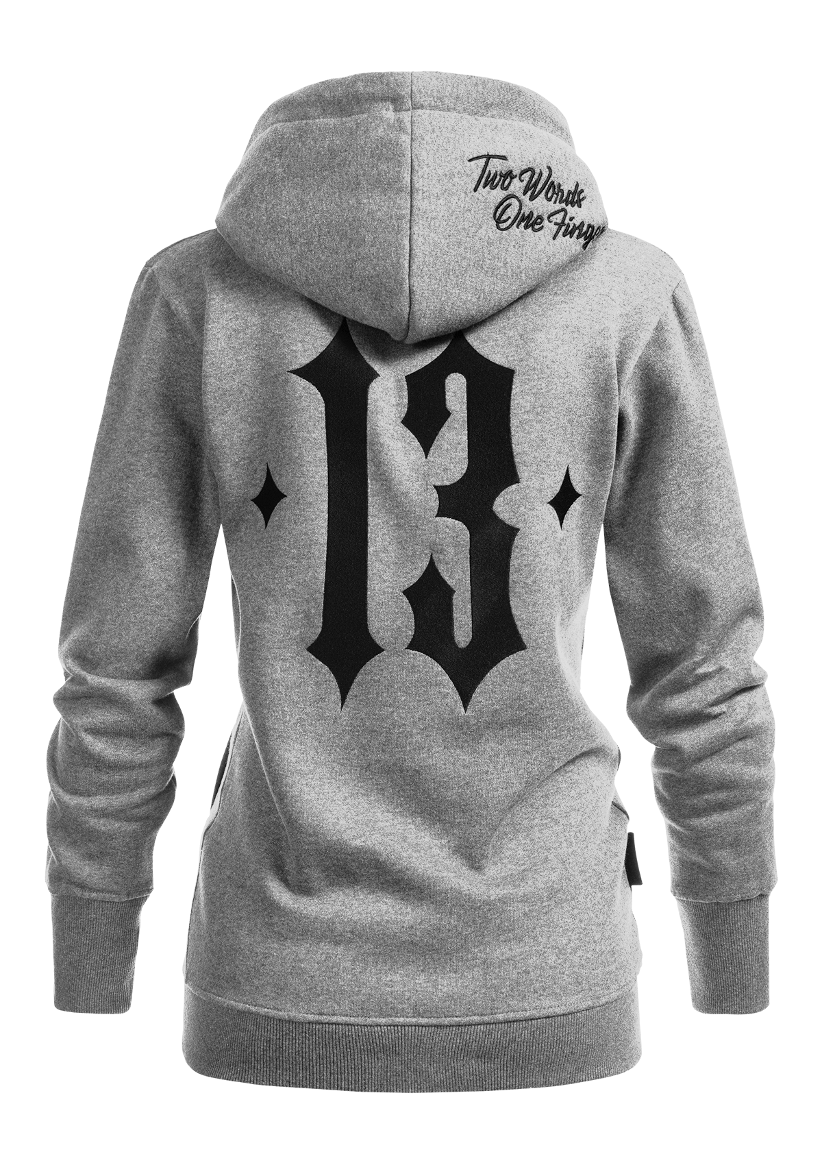 Women Hoodie Jacke TWOF G/S - MEN OF MAYHEM - ALAIKO - EXCHANGES - MM - W - 2070 - HJ - TWOF - GS - Grau - Supplier Ramazan